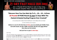 21 day fast mass muscle program